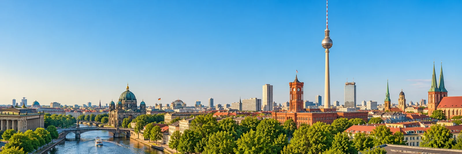 Berlin – illustrative Stadtansicht
