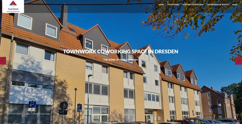 Screenshot www.townwork.de